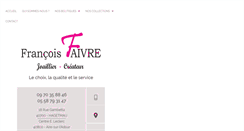 Desktop Screenshot of bijouterie-faivre.com